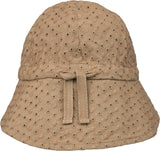 Sunneva Sonnenhut mit Lochstickerei oat