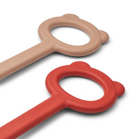 Schaufel und Rechen Hilda apple red/pale tuscany rose