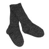 Rutschfeste Socken Alpaka, dark grey