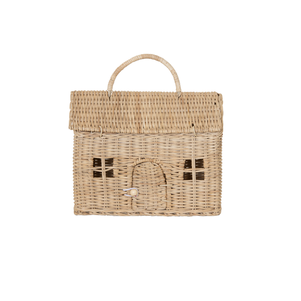 Rattan Clutch Haus Straw