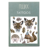 Bio Tattoo Fuchs und Eichhörnchen