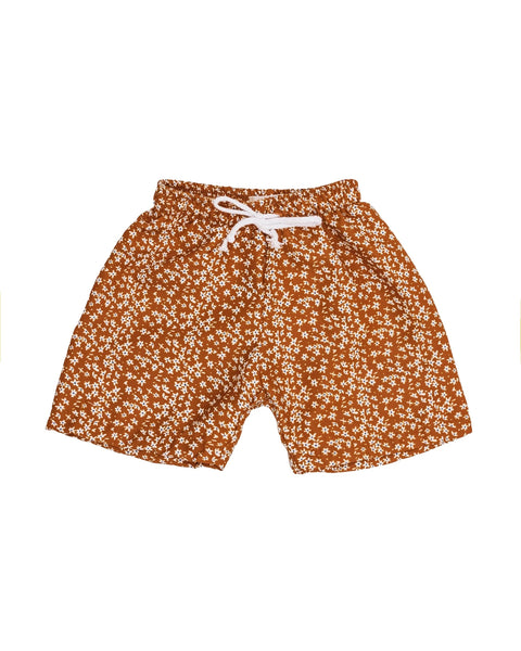 Badeshort Flowers
