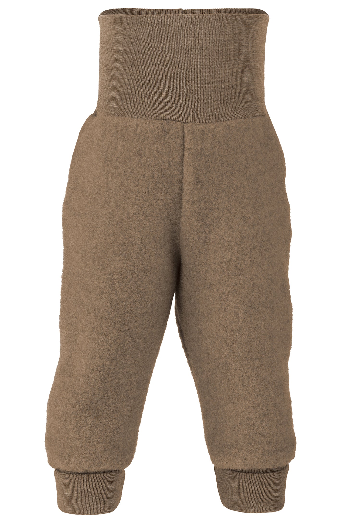 Wollfleece Hose, walnuss