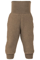 Wollfleece Hose, walnuss