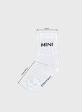 Socken Mini weiß