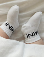 Socken Mini weiß
