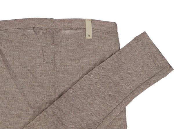 Leggings aus Wolle grey khaki melange