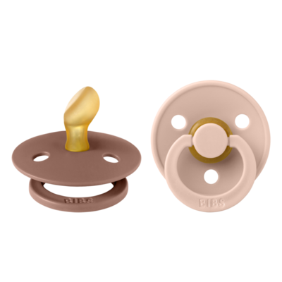 Schnuller 2er Set Woodchuck/Blush Anatomischer Sauger