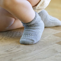 Rutschfeste Socken grey