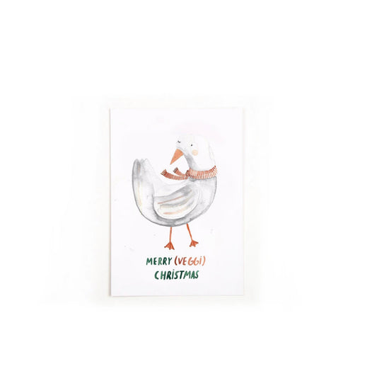 Postkarte Veggi Christmas