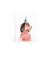 Postkarte SECHS