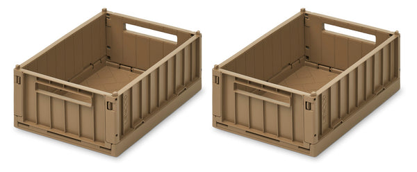 Weston 2er Set Aufbewahrungsboxen small, oat