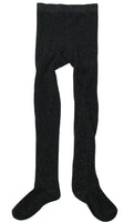 Warme Strumpfhose Wolle und Bamboo, grau meliert