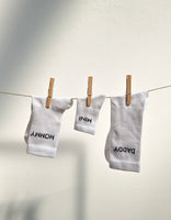 Socken Mini weiß
