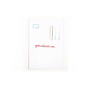 Postkarte SECHS