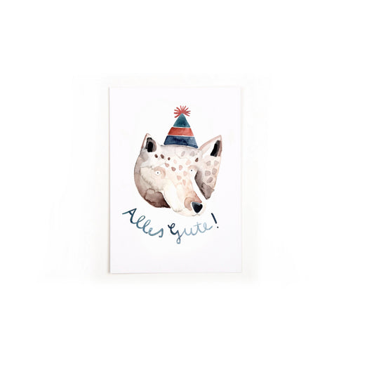 Postkarte Alles Gute