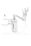 Mischflasche für den natürlichen Universalreiniger "Gute Mischung"